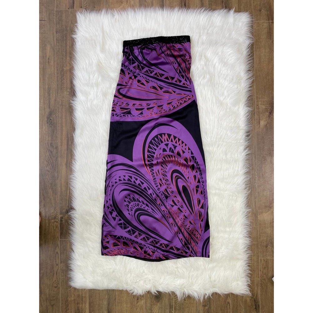Trina Turk Los Angeles Strapless Y2K Silk Slip Dress(Size 2)